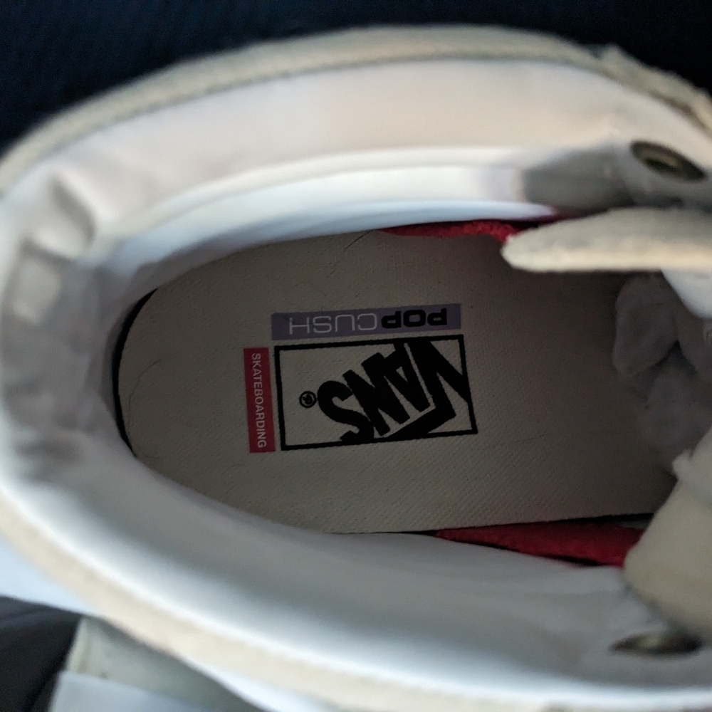 Vans SK8 Hi Raw Canvas Women 9.5 White on White VNOA5FCCACV 2022 - Picture 9 of 9